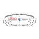 DBA brakes DBA Brake Pads Street Series Ceramic, Rear Axle DB1672SS | races-shop.com