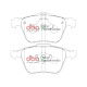 DBA brakes DBA Street Performance front brake pads DB1658SP | races-shop.com