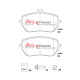 DBA brakes DBA Brake Pads Xtreme Performance, Front Axle DB15267XP | races-shop.com