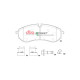 DBA brakes DBA Brake Pads Street Performance, Rear Axle DB15200SP | races-shop.com