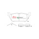 DBA brakes DBA Brake Pads Street Performance, Rear Axle DB15196SP | races-shop.com