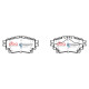 DBA brakes DBA Brake Pads Street Series Ceramic, Rear Axle DB15044SS | races-shop.com