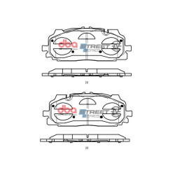 DBA Street Series EV Brake Pads DB15030SSEV