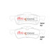 DBA brakes DBA Brake Pads Xtreme Performance, Rear Axle DB1501XP | races-shop.com