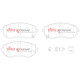 DBA brakes DBA Brake Pads Xtreme Performance, Front Axle DB15014XP | races-shop.com
