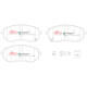 DBA brakes DBA Brake Pads Street Performance, Front Axle DB15014SP | races-shop.com