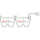 DBA brakes DBA Xtreme Performance front brake pads DB15005XP (ECE R90) | races-shop.com