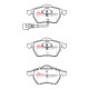DBA brakes DBA Street Series front brake pads DB1492SS (ceramic) | races-shop.com