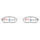 DBA brakes DBA Brake Pads Street Series Ceramic, Front Axle DB1485SS | races-shop.com
