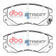 DBA brakes DBA Brake Pads Street Series Ceramic, Front Axle DB1219SS | races-shop.com