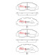 DBA brakes DBA Brake Pads Race Performance DB1206RP | races-shop.com