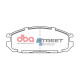 DBA brakes DBA Brake Pads Street Series Ceramic, Rear Axle DB1146SS | races-shop.com