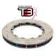 DBA brakes DBA 5000 series T3 Slotted Rotor Only DBA52968.1S (2 pcs) | races-shop.com