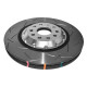 DBA brakes DBA 5000 series T3 Slotted Silver Hat DBA52808V2SLVS (2 pcs) | races-shop.com