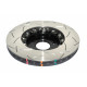DBA brakes DBA 5000 series T3 Slotted Black Hat DBA52134BLKS (2 pcs) | races-shop.com