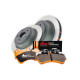 DBA brakes DBA Brake Kit 4000 Series & Xtreme Performance Brake Pads DBA4654-10-1170XP | races-shop.com
