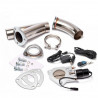 V-band Exhaust Y-Pipe Cutout Valve 