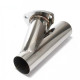 Exhaust flaps V-band Exhaust Y-Pipe Cutout Valve with remote control | races-shop.com