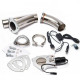 Exhaust flaps V-band Exhaust Y-Pipe Cutout Valve with remote control and switch | races-shop.com