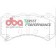 DBA brakes DBA Brake Pads Street Performance, Front Axle DB2375SP | races-shop.com
