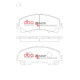 DBA brakes DBA Race Performance front brake pads DB2341RP | races-shop.com