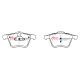 DBA brakes DBA Brake Pads Street Series Ceramic, Front Axle DB2236SS | races-shop.com