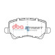 DBA brakes DBA Brake Pads Street Series Semi-metallic, Rear Axle DB2234SS | races-shop.com