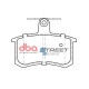 DBA brakes DBA Brake Pads Street Series Ceramic, Rear Axle DB222SS | races-shop.com