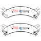 DBA brakes DBA Brake Pads Street Series Semi-metallic, Front Axle DB2098SS | races-shop.com