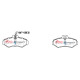 DBA brakes DBA Brake Pads Street Series Semi-metallic, Rear Axle DB1961SS | races-shop.com