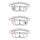 DBA brakes DBA Brake Pads Street Series Ceramic, Rear Axle DB1786SS | races-shop.com