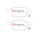 DBA brakes DBA Brake Pads Xtreme Performance, Front Axle DB1679XP | races-shop.com
