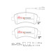 DBA brakes DBA Brake Pads Xtreme Performance, Rear Axle DB15221XP | races-shop.com
