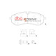 DBA brakes DBA Brake Pads Xtreme Performance, Rear Axle DB15200XP | races-shop.com