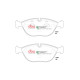 DBA brakes DBA Brake Pads Street Performance, Front Axle DB15194SP | races-shop.com