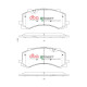 DBA brakes DBA Street Performance front brake pads DB15124SP | races-shop.com
