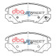 DBA brakes DBA Brake Pads Street Series Ceramic, Front Axle DB1504SS | races-shop.com
