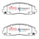 DBA brakes DBA Brake Pads Street Series Ceramic, Front Axle DB15038SS | races-shop.com