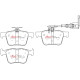 DBA brakes DBA Brake Pads Xtreme Performance ECE R90 certified, Rear Axle DB15006XP | races-shop.com