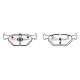 DBA brakes DBA Brake Pads Street Series Ceramic, Rear Axle DB1415SS | races-shop.com
