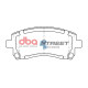 DBA brakes DBA Brake Pads Street Series Ceramic, Front Axle DB1342SS | races-shop.com