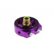 Oil filter adapters Sensor adapter for oil pressure and oil temp RACES purple | races-shop.com