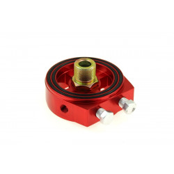Sensor adapter for oil pressure and oil temp RACES red
