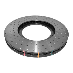 DBA 5000 series Crossed Drilled, Slotted & Dimpled Rotor Only DBA52165.1XD (2 pcs)