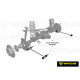 Whiteline sway bars and accessories Whiteline W63378 Trailing Arm Lower Bushing Kit | races-shop.com