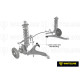 Whiteline sway bars and accessories Whiteline W61461 Control Arm Lower Inner Rear Bushing Kit | races-shop.com