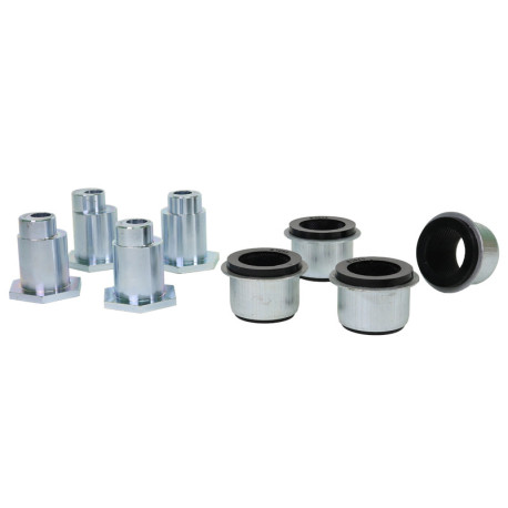 Whiteline sway bars and accessories Whiteline W53456 Control Arm Lower Bushing Kit-Double Offset | races-shop.com