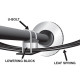 Whiteline sway bars and accessories Whiteline KLB106-10 Lowering Block Kit 1"" | races-shop.com
