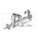 Whiteline sway bars and accessories WHITELINE polyurethane front upper control arm bushes for Mazda MX-5/RX-8 (offset for alignment correction), KCA421 | races-shop.com
