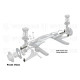 Whiteline sway bars and accessories Whiteline KCA395 Roll Centre/Bump Steer Correction Kit | races-shop.com